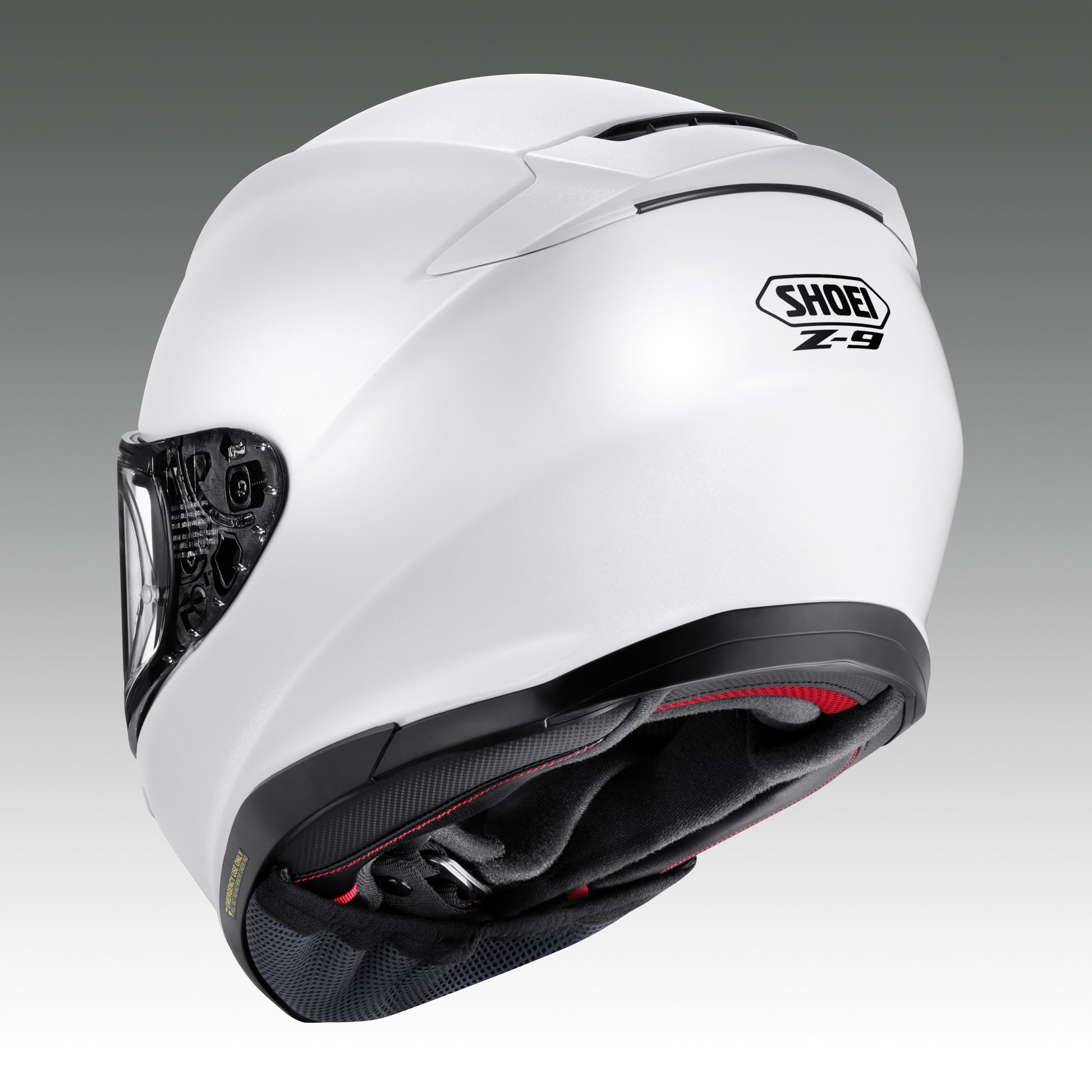 SHOEI Z-9 後方視角 尾翼與排氣口