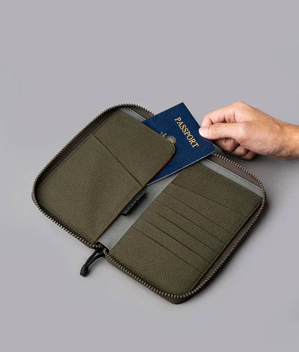 Alpaka Zip Passport Wallet 多功能護照錢包