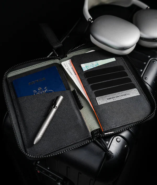 Alpaka Zip Passport Wallet 多功能護照錢包