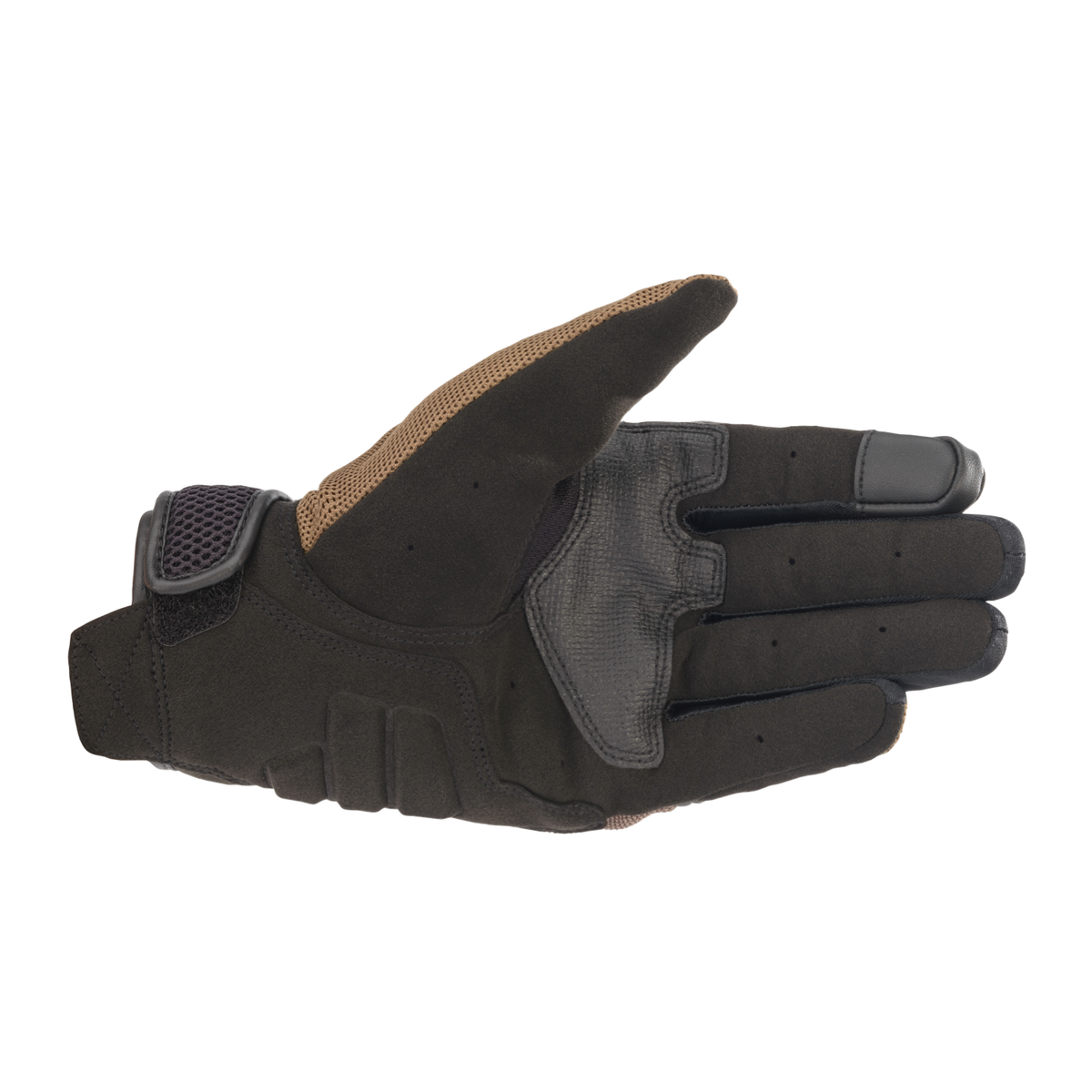 Alpinestars COPPER GLOVES 機車手套商品照片，提供黑、黑白、黑螢光紅、靛藍、柚木等配色，呈現手套版型、防護部件與縫製細節，方便顧客選購前比對外觀與剪裁樣式。