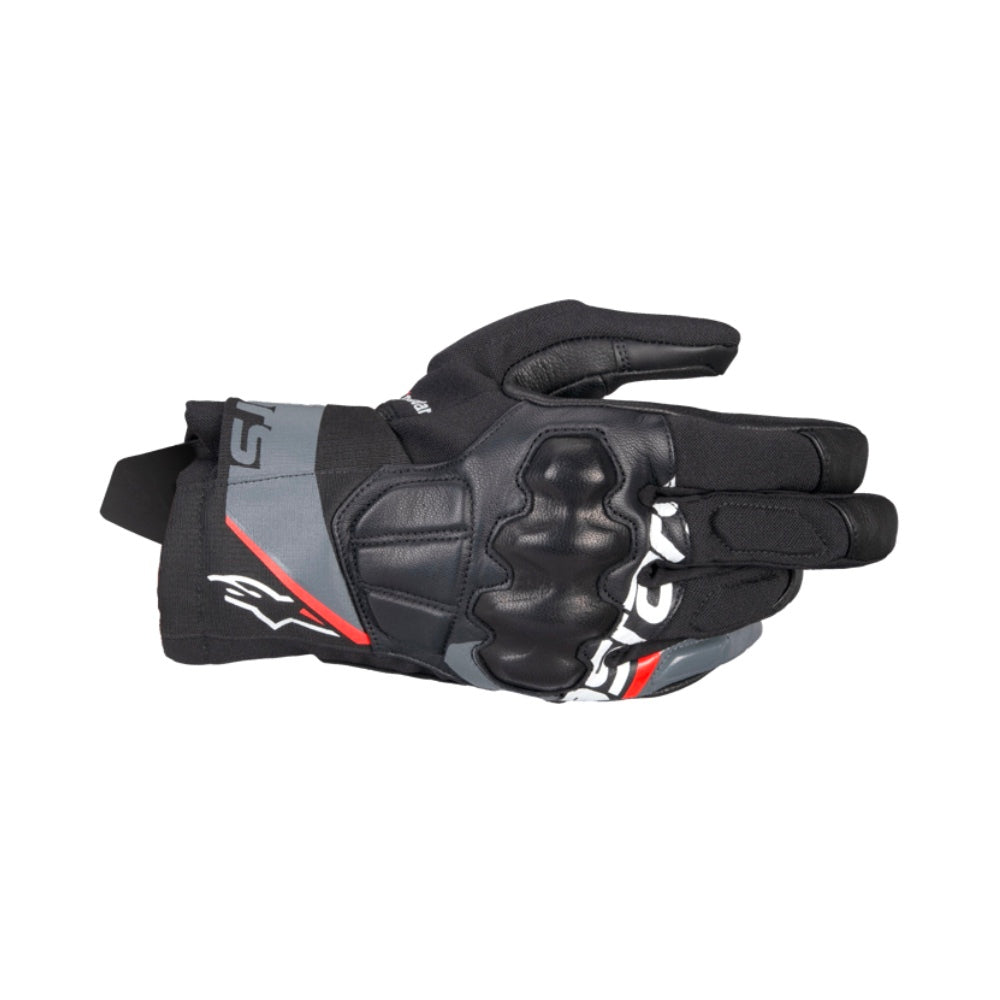 Alpinestars COROZAL V3 DRYSTAR GLOVES 機車手套商品照片，提供黑、黑深灰螢光黃、黑深灰螢光紅等配色，呈現手套版型、防護部件與縫製細節，方便顧客選購前比對外觀與剪裁樣式。