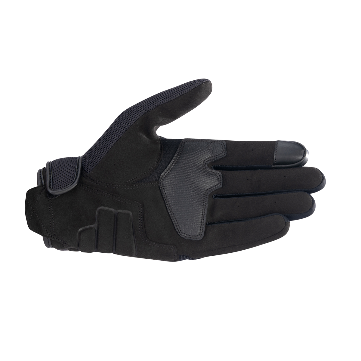 Alpinestars HONDA COPPER GLOVE 機車手套商品照片，提供黑、黑亮紅藍、黑橘等配色，呈現手套版型、防護部件與縫製細節，方便顧客選購前比對外觀與剪裁樣式。