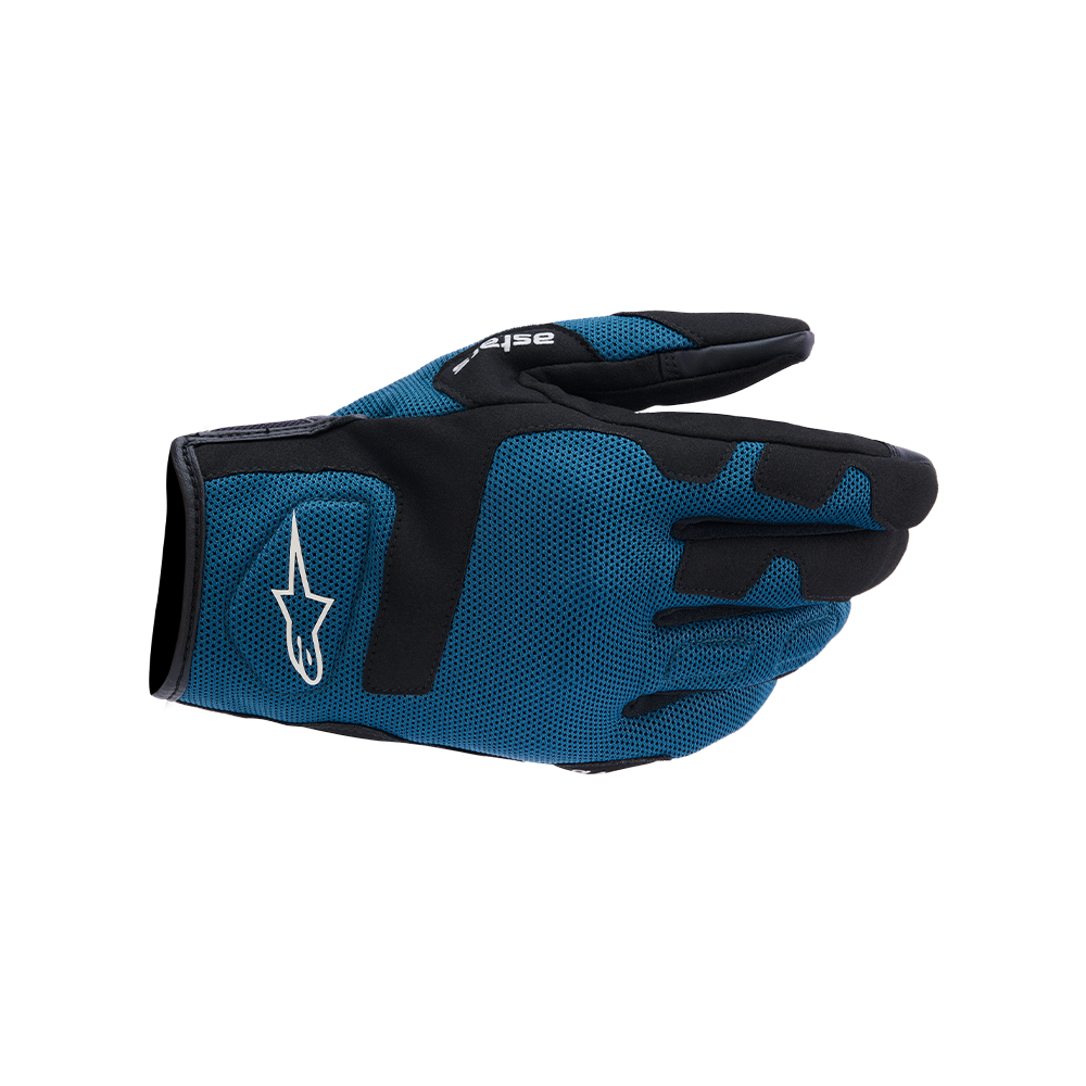 Alpinestars IGNITE GLOVES 機車手套商品照片，提供黑 米白、橘紅 黑、金屬銀 黑、靛藍 黑等配色，呈現手套版型、防護部件與縫製細節，方便顧客選購前比對外觀與剪裁樣式。