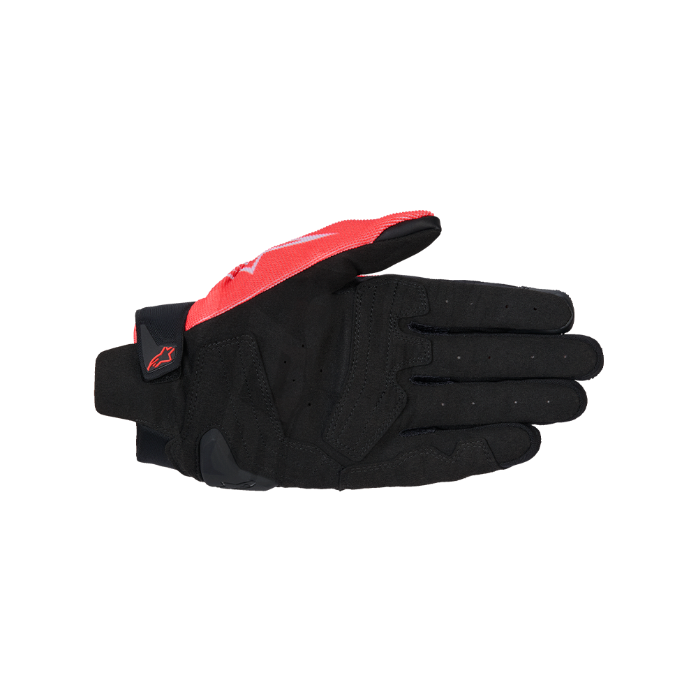 Alpinestars MM93 SPX 1 GLOVES 機車手套商品照片，提供紅色螢光亮紅黑等配色，呈現手套版型、防護部件與縫製細節，方便顧客選購前比對外觀與剪裁樣式。