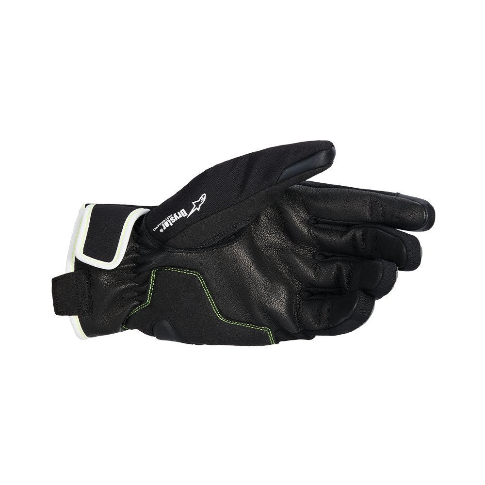 Alpinestars MOBLAST WP GLOVES 機車手套商品照片，提供黑色 灰白色、黑色 煙煤色 橘色、灰色 黑色 硫磺黃等配色，呈現手套版型、防護部件與縫製細節，方便顧客選購前比對外觀與剪裁樣式。