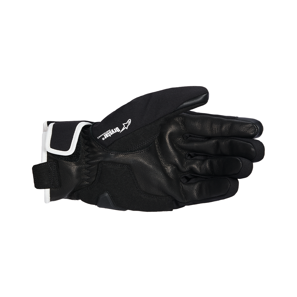 Alpinestars MOBLAST WP GLOVES 機車手套商品照片，提供黑色 灰白色、黑色 煙煤色 橘色、灰色 黑色 硫磺黃等配色，呈現手套版型、防護部件與縫製細節，方便顧客選購前比對外觀與剪裁樣式。