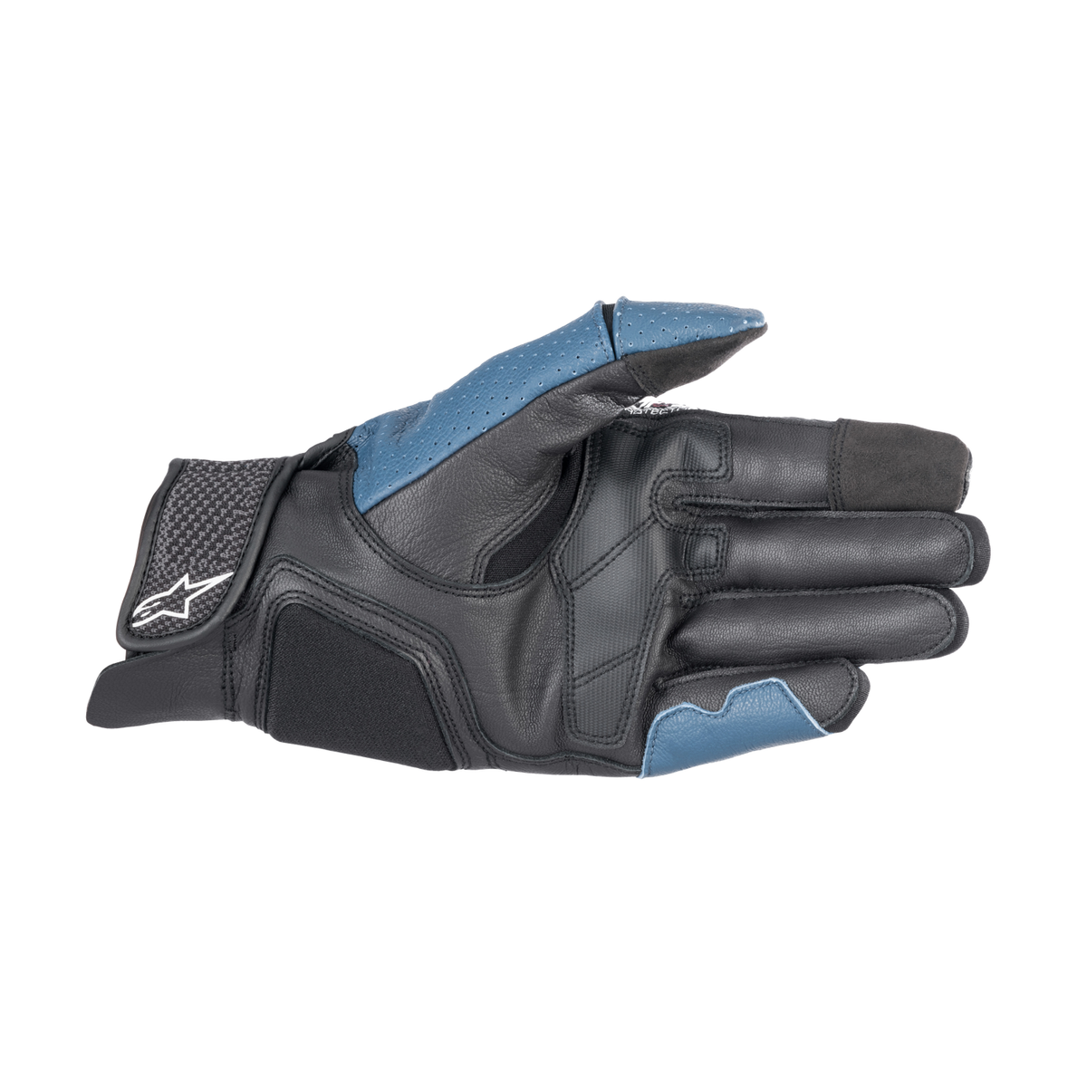 Alpinestars MORPH SPORT GLOVES 機車手套商品照片，提供黑白、黑紅、黑藍等配色，呈現手套版型、防護部件與縫製細節，方便顧客選購前比對外觀與剪裁樣式。