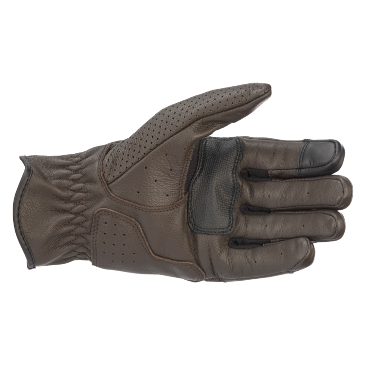 Alpinestars RAYBURN V2 LEATHER GLOVES 機車手套商品照片，提供黑、深棕色等配色，呈現手套版型、防護部件與縫製細節，方便顧客選購前比對外觀與剪裁樣式。