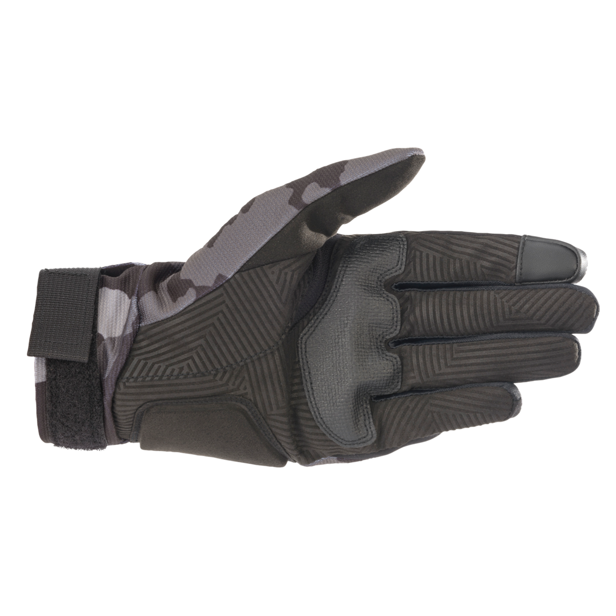 Alpinestars REEF GLOVES *ASIA 機車手套商品照片，提供黑、黑反光、黑白紅、黑灰迷彩等配色，呈現手套版型、防護部件與縫製細節，方便顧客選購前比對外觀與剪裁樣式。