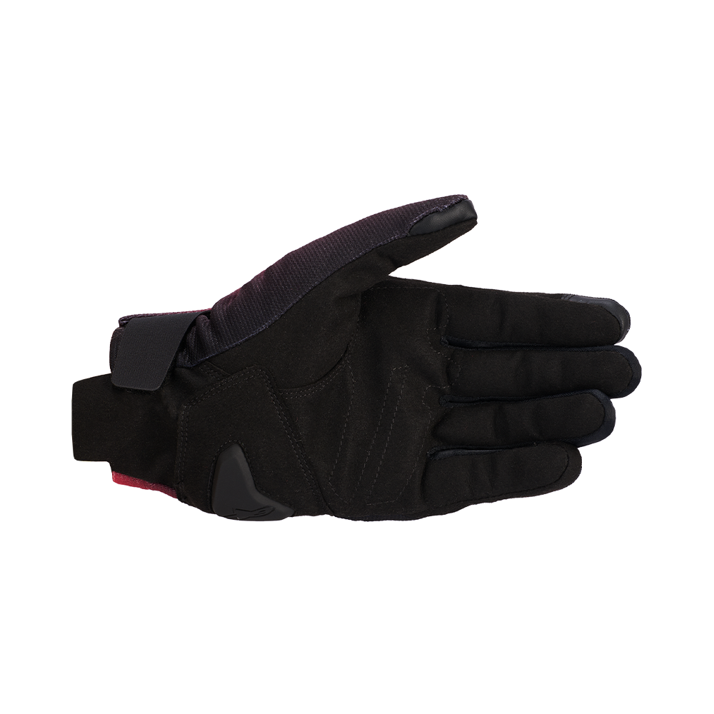 Alpinestars REEF V2 GLOVES 機車手套商品照片，提供黑色瑩光紅白、黑白、中灰黑白、黑黑、沙 黑色等配色，呈現手套版型、防護部件與縫製細節，方便顧客選購前比對外觀與剪裁樣式。
