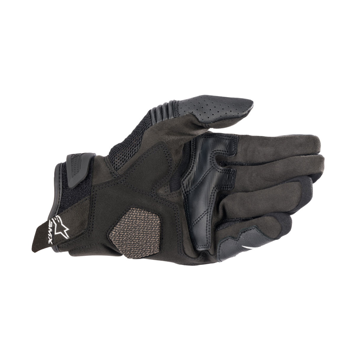 Alpinestars SMX-R GLOVES *ASIA 機車手套商品照片，提供黑黑、黑白、黑白紅、黑紅白、黑 深藍 白等配色，呈現手套版型、防護部件與縫製細節，方便顧客選購前比對外觀與剪裁樣式。