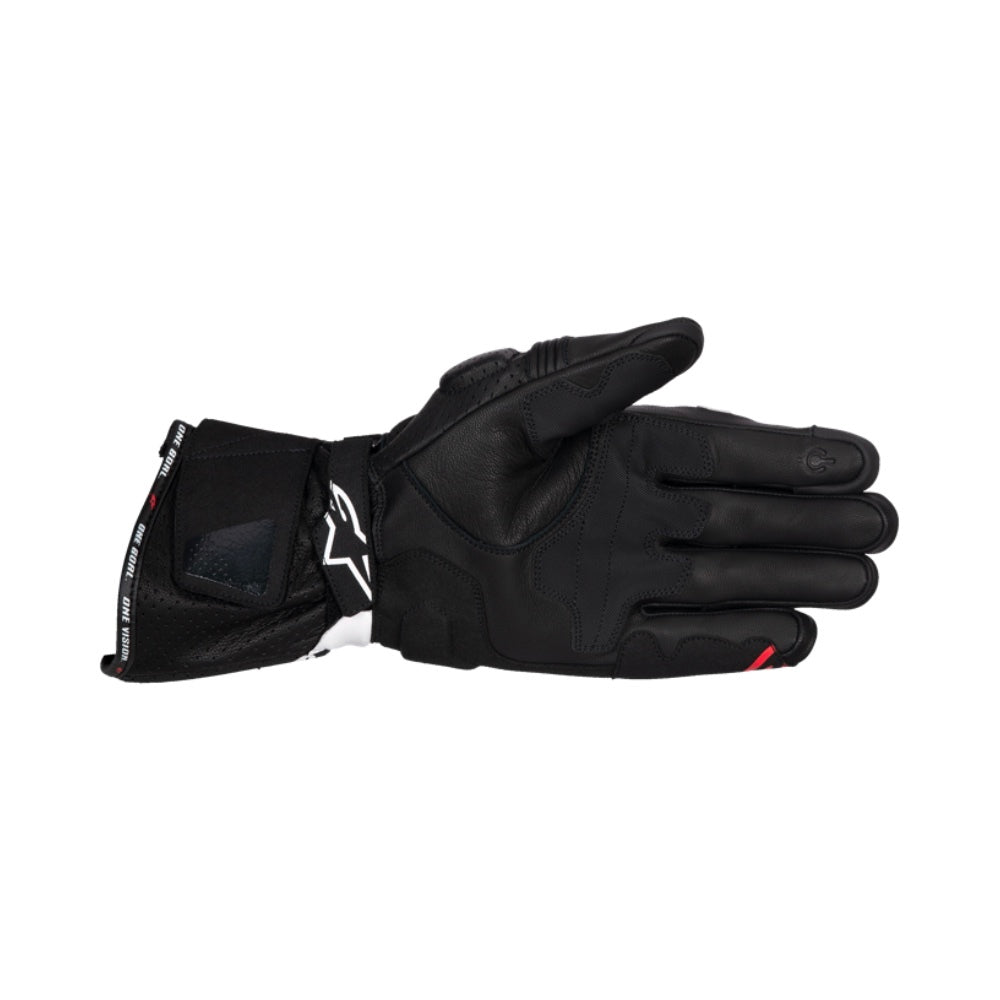 Alpinestars SP-3 GLOVES 機車手套商品照片，提供黑紅白、黑螢光黃白、黑白紅、黑等配色，呈現手套版型、防護部件與縫製細節，方便顧客選購前比對外觀與剪裁樣式。