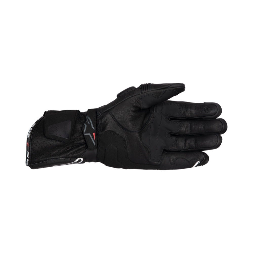 Alpinestars SP-3 GLOVES 機車手套商品照片，提供黑紅白、黑螢光黃白、黑白紅、黑等配色，呈現手套版型、防護部件與縫製細節，方便顧客選購前比對外觀與剪裁樣式。