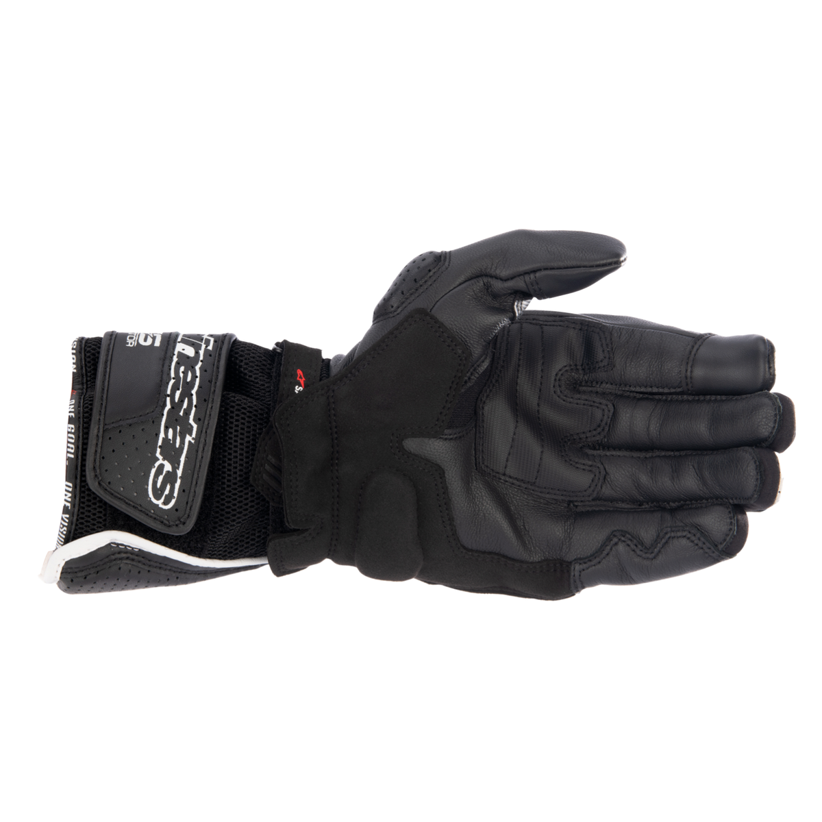 Alpinestars SP-8 V3 AIR GLOVES 機車手套商品照片，提供黑、黑白亮紅等配色，呈現手套版型、防護部件與縫製細節，方便顧客選購前比對外觀與剪裁樣式。