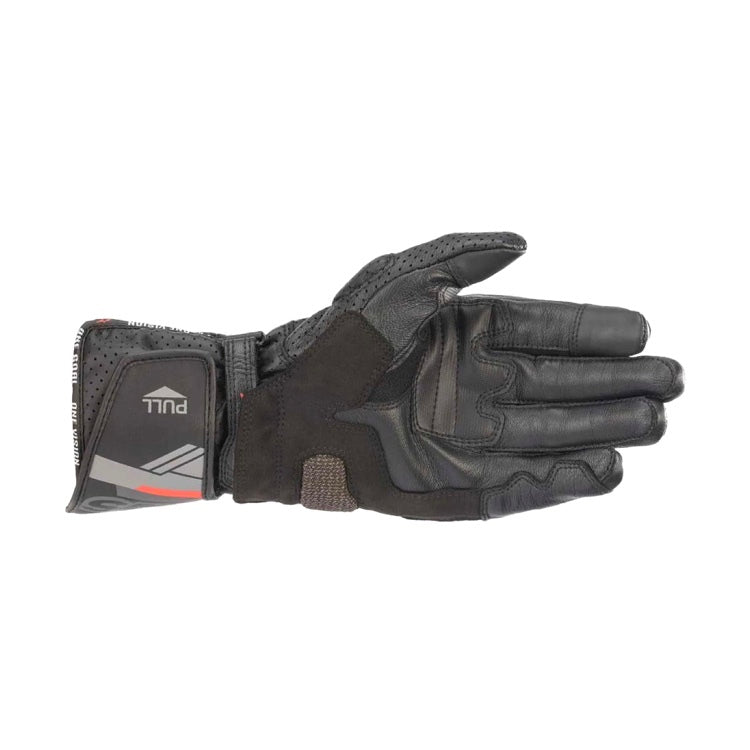 Alpinestars SP-8 V3 GLOVES *ASIA 機車手套商品照片，提供黑、黑白亮紅等配色，呈現手套版型、防護部件與縫製細節，方便顧客選購前比對外觀與剪裁樣式。