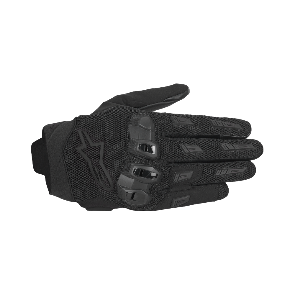 Alpinestars SP X 5 AIR GLOVES 機車手套商品照片，提供黑黑、黑紅、黑白等配色，呈現手套版型、防護部件與縫製細節，方便顧客選購前比對外觀與剪裁樣式。