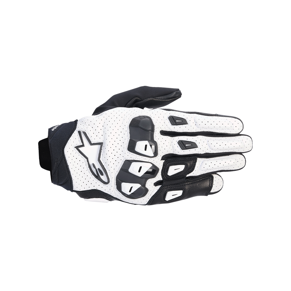 Alpinestars SP X 7 GLOVES 機車手套商品照片，提供黑黑、黑白、黑紅白、黑 深紅色 螢光紅、白黑等配色，呈現手套版型、防護部件與縫製細節，方便顧客選購前比對外觀與剪裁樣式。