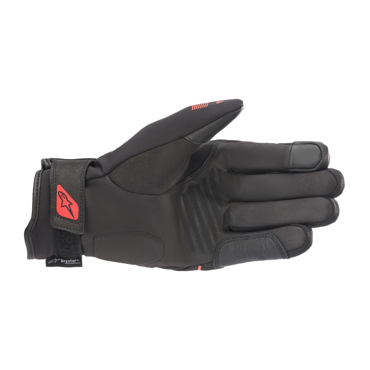 Alpinestars SYNCRO V2 DRYSTAR GLOVES 機車手套商品照片，提供黑黑、黑灰、黑亮紅等配色，呈現手套版型、防護部件與縫製細節，方便顧客選購前比對外觀與剪裁樣式。