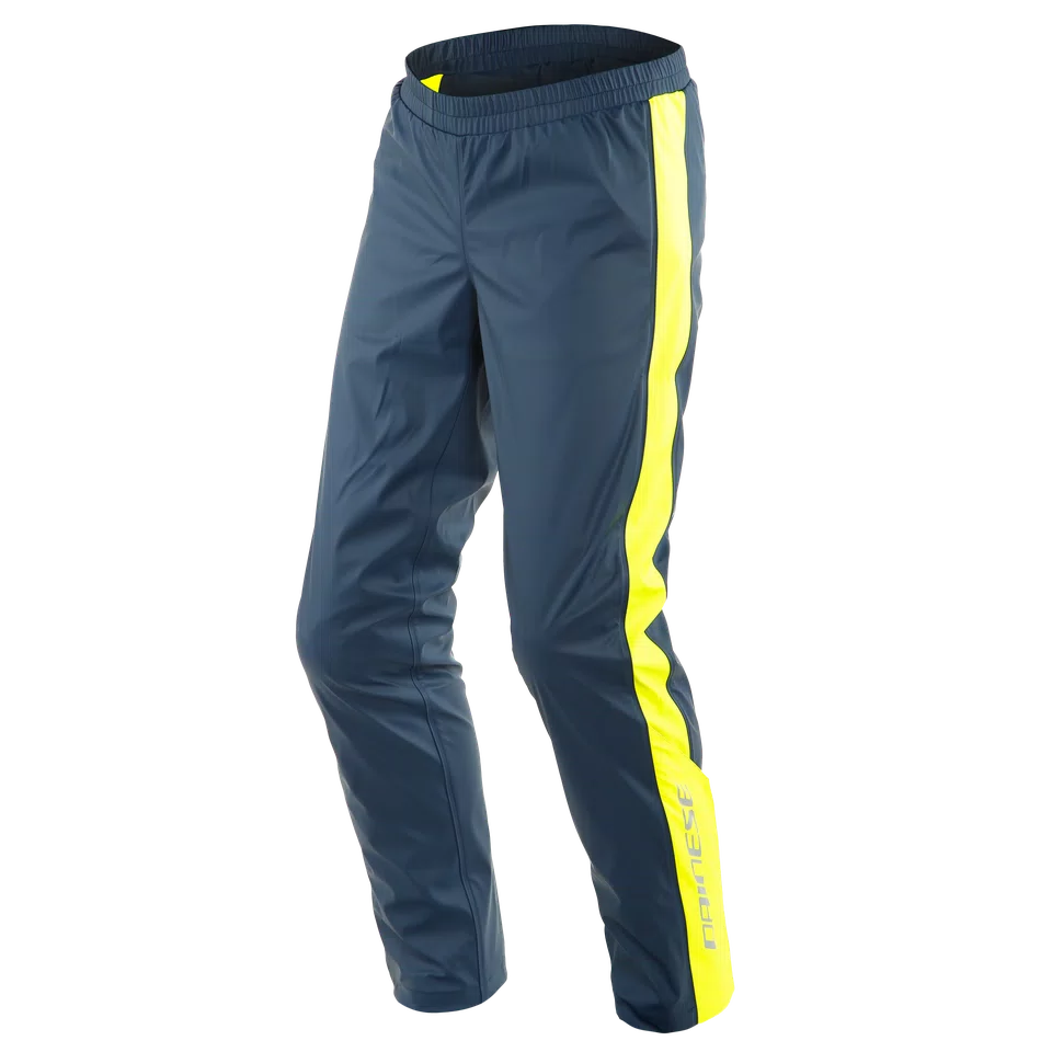 DAINESE STORM 2 UNISEX PANTS BLACK-IRIS/FLUO-YELLOW