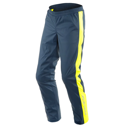 DAINESE STORM 2 UNISEX PANTS BLACK-IRIS/FLUO-YELLOW