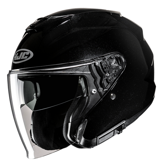 HJC i31 METAL BLACK 亮黑 3/4罩安全帽