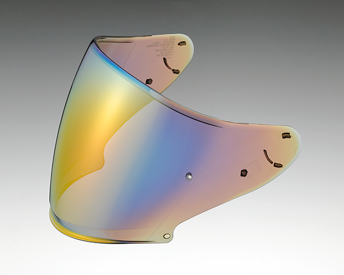 SHOEI J-FORCE 4 CJ-2 SMOKE MIRROR 電鍍橙