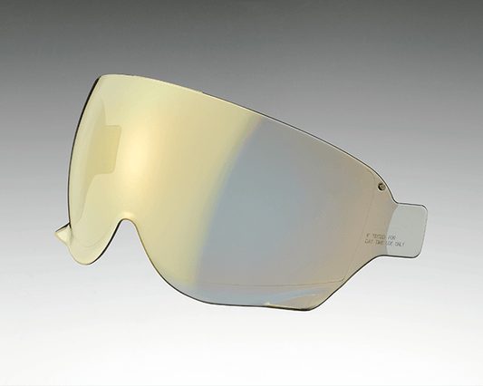 SHOEI EX-ZERO CJ-3 SMOKE MIRROR 電鍍金