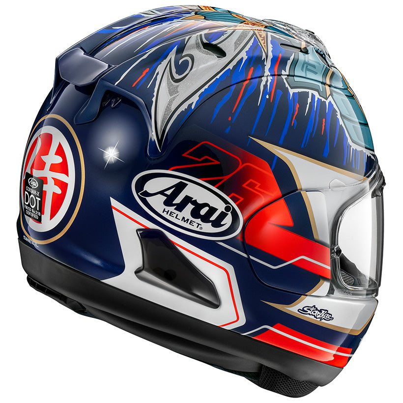 ARAI RX-7X Pedrosa Shogun 後方