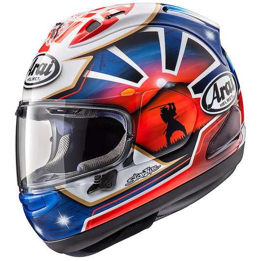 ARAI RX-7X Pedrosa Spirit Blue 正面