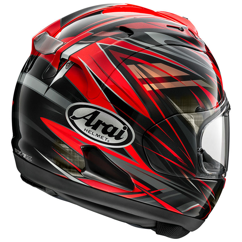 ARAI RX-7X Radical Red 後方