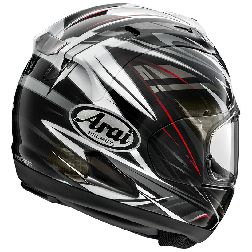 ARAI RX-7X Radical White 後方