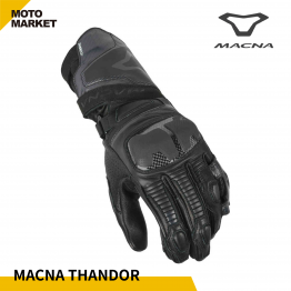 Macna Thandor 摩托車手套 黑