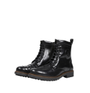 JOHN DOE Falcon Black Shoes 皮革車靴