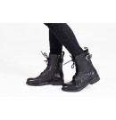 JOHN DOE Jackie Women High Heel Black 女 皮革車靴