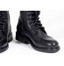 JOHN DOE Jackie Women High Heel Black 女 皮革車靴