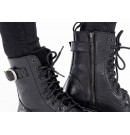 JOHN DOE Jackie Women High Heel Black 女 皮革車靴