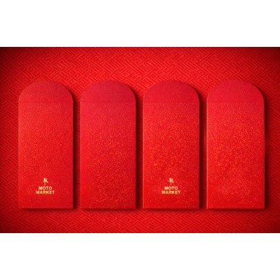 經典品牌Logo 紅包袋（3入裝）