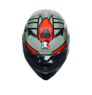 AGV K3 Decept 消光黑/綠/紅 全罩安全帽