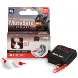 ALPINE MotoSafe RACE 騎士濾音器 抗噪 軟式不壓迫 ATS材質 降低風切聲 可水洗
