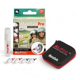 ALPINE MotoSafe Pro 騎士濾音器 抗噪 軟式不壓迫 ATS材質 降低風切聲 可水洗