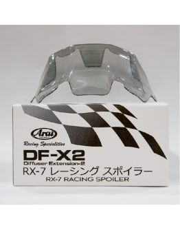 ARAI RX-7X專用整流鴨尾 Racing Spoiler #Light Smoke 燻黑