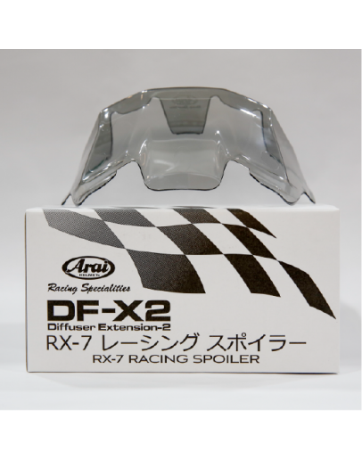 ARAI RX-7X專用整流鴨尾 Racing Spoiler #Light Smoke 燻黑