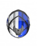 ASTONE GTB800 全罩安全帽 AO11彩繪 ＃平光黑藍 內藏墨鏡