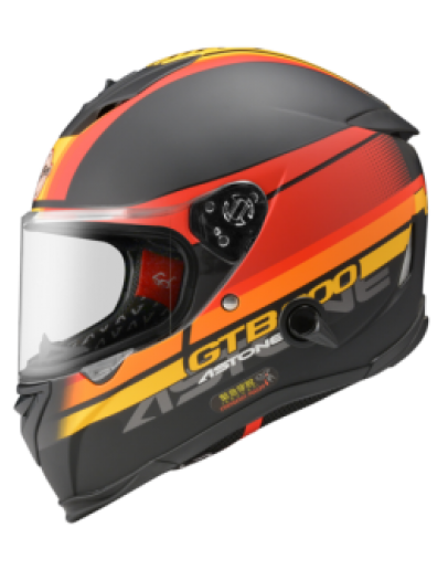 ASTONE GTB800 全罩安全帽 彩繪 平光黑 AO10紅 內墨片 內置鏡片 淺墨風鏡 彩繪 通勤