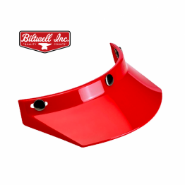 美國 Biltwell Moto Visor 帽簷 通用型 復古帽 #紅