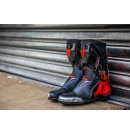 DAINESE TORQUE 3 OUT BOOTS 長筒車靴 頂級外靴 Black/Fluo-Red #黑紅