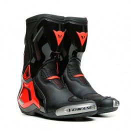 DAINESE TORQUE 3 OUT BOOTS 長筒車靴 頂級外靴 Black/Fluo-Red #黑紅