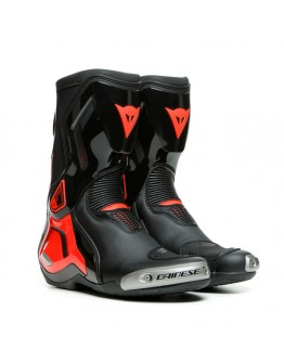 DAINESE TORQUE 3 OUT BOOTS 長筒車靴 頂級外靴 Black/Fluo-Red #黑紅