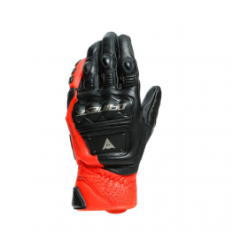 DAINESE 4-STROKE 2 GLOVES 金屬護具 短版防摔手套 #黑紅
