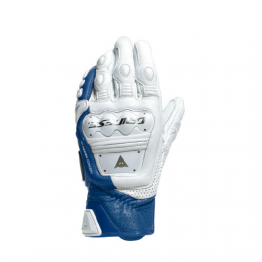 DAINESE 4-STROKE 2 GLOVES 金屬護具 短版防摔手套 #白藍 